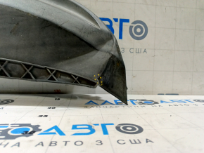 Rear bumper lip VW Passat b7 12-15 USA structure, under 1 pipe, tear, dented corner