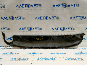 Rear bumper lip VW Passat b7 12-15 USA structure, under 1 pipe, tear, dented corner