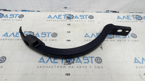 Trunk lid hinge trim left Lexus ES300h ES350 13-18 black, scratches