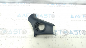 Front panel trim left Toyota Sienna 21-24 black, under the start-stop button