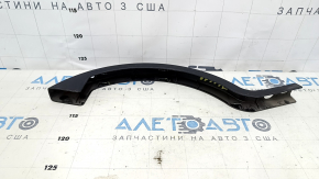 Trunk lid hinge trim right Lexus IS 06-14 lower, scratches, broken fasteners