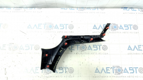 Front panel trim center left Toyota Sienna 21-24 black with chrome