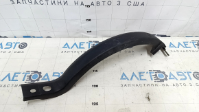 Trunk lid hinge trim left Lexus ES350 07-12 lower, scratches, broken fasteners