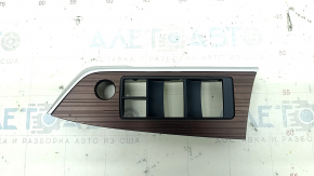 Front left window lifter control trim Toyota Sienna 21-25 brown