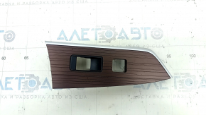 Front right window lifter control trim Toyota Sienna 21-25 brown