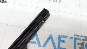Molding door-glass central rear right Toyota Sienna 21-24 black, broken fasteners