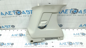 Rear pillar trim in front of the window left Toyota Sienna 21-25 light gray for 7 seats