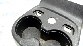 Rear center console trim (cup holders) Chevrolet Volt 16 - black, for cleaning