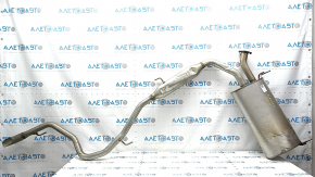 Exhaust line middle part with barrel Toyota Sienna 21-24 is crushed