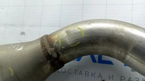 Exhaust line middle part with barrel Toyota Sienna 21-24 is crushed