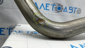 Exhaust line middle part with barrel Toyota Sienna 21-24 is crushed
