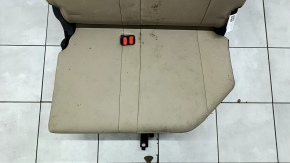 Rear row of seats left 3rd row Toyota Sienna 23-24 beige leather, dry-cleanable, dent