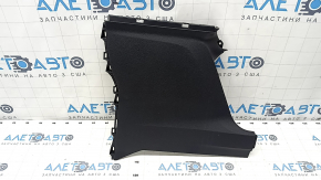 Center console trim side rear right Toyota Sienna 21-24 black, broken mount
