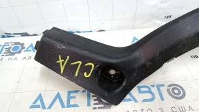 Trunk hinge cover left Mercedes CLA 14-19 black, scratches