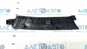 Rear pillar trim behind the window upper left Toyota Sienna 21-25 dark gray