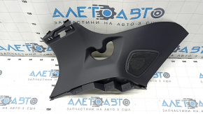 Rear pillar trim behind the window left Toyota Sienna 21-25 dark gray under the speaker