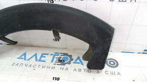 Trunk hinge cover left Mercedes W221 black, scratches