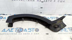 Trunk hinge cover left Mercedes W221 black, scratches