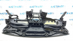 Torpedo front panel without AIRBAG Chevrolet Volt 16 - black, with overlay, for cleaning, scratches