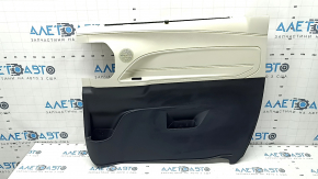 Door trim card rear right Toyota Sienna 21-25 with curtain, black with light gray, JBL