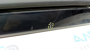 Left threshold Chevrolet Volt 16 - black with gray, with seal, scratches, broken fasteners