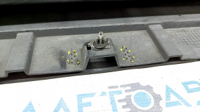 Left threshold Chevrolet Volt 16 - black with gray, with seal, scratches, broken fasteners