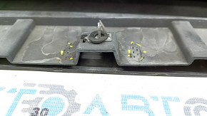 Left threshold Chevrolet Volt 16 - black with gray, with seal, scratches, broken fasteners