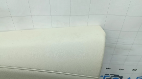 Door trim card front right Toyota Sienna 21-24 black with light gray, armrest beige leather, dry-cleanable
