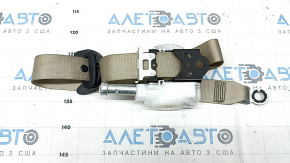 Passenger seat belt Toyota Sienna 21-24 beige, dry cleanable