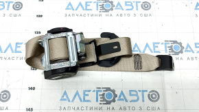 Seat belt 2nd row rear left Toyota Sienna 22-25 beige for 7 seats