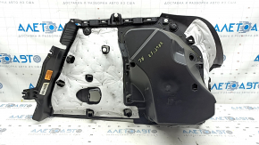 Left arch trim Chevrolet Volt 16 - black, with overlay, without plugs, scratches