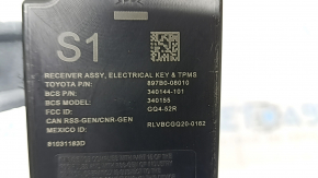 RECEIVER ELECTRICAL KEY & TPMS Toyota Sienna 21-25
