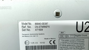 GPS Navigation Control Module Toyota Sienna 21-25