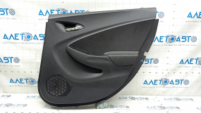 Door trim card rear right Chevrolet Volt 16- black, armrest rubber black, scratches