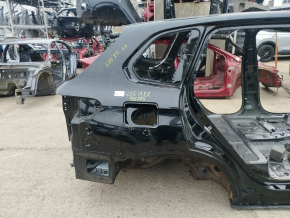 Quarter wing rear right BMW X5 G05 19-23 on the body, black, pokes