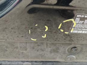Body pillar central left BMW X5 G05 19-23 on the body, bumps