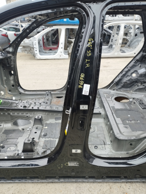 Body pillar central left BMW X5 G05 19-23 on the body, bumps