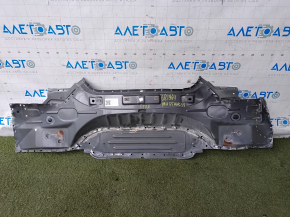 Rear panel Ford Mustang mk6 15- 2 parts coupe, on the body, graphite, dented