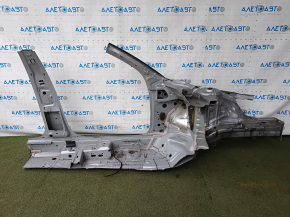 Front left quarter Audi A3 8V 15-20 4d, 5d silver, on the body