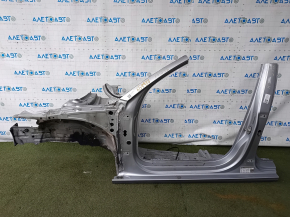 Front left quarter Audi A3 8V 15-20 4d, 5d silver, on the body
