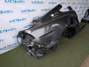 Quarter wing rear right Ford Mustang mk6 15- coupe, on the body, graphite, bumps, dented