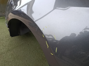 Quarter wing rear right Ford Mustang mk6 15- coupe, on the body, graphite, bumps, dented