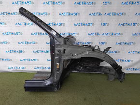 Front right quarter Honda CRV 23- HEV on the body, graphite