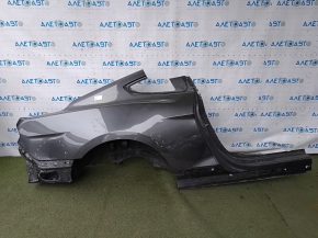 Quarter wing rear right Ford Mustang mk6 15- coupe, on the body, graphite, bumps, dented
