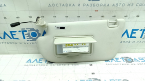 Left visor Ford Escape MK3 13-19 gray, with backlight