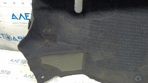 Floor covering front left Toyota Sienna 21-25 black, for dry cleaning