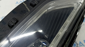 Front left headlight complete Ford Fusion mk5 17-20 LED, with DRL, with block, sand, for polishing