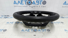 Naked steering wheel Ford Edge 15-18 rubber black, worn