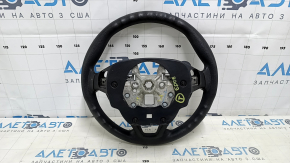 Naked steering wheel Ford Edge 15-18 rubber black, worn