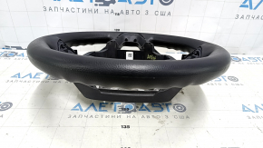 Naked steering wheel Ford Edge 15-18 black rubber, scratches, bumps